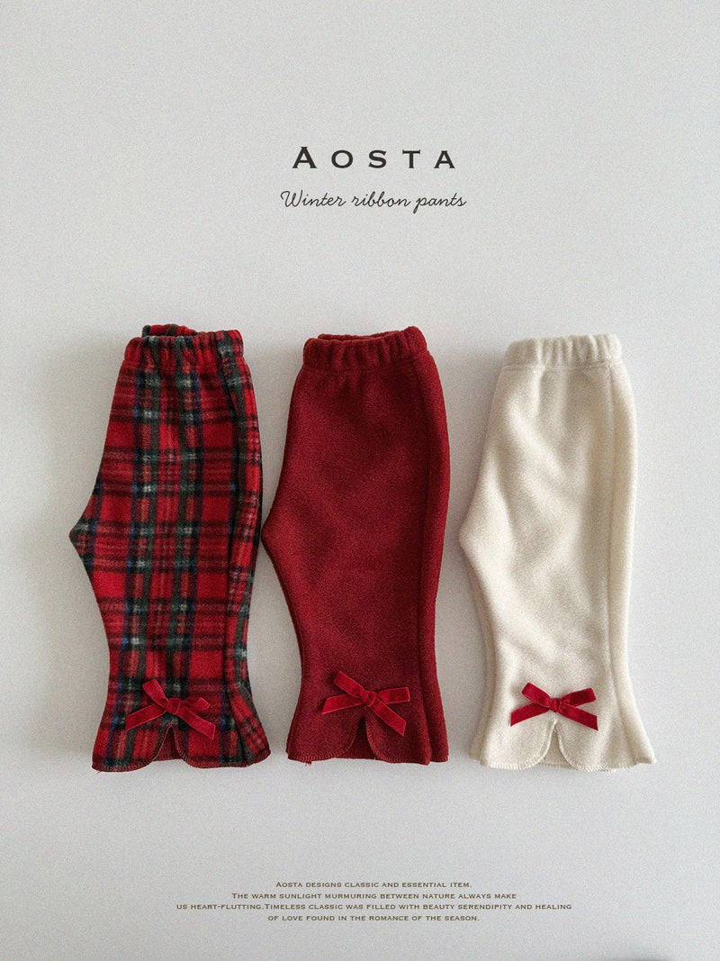 aosta / winter ribbon pants