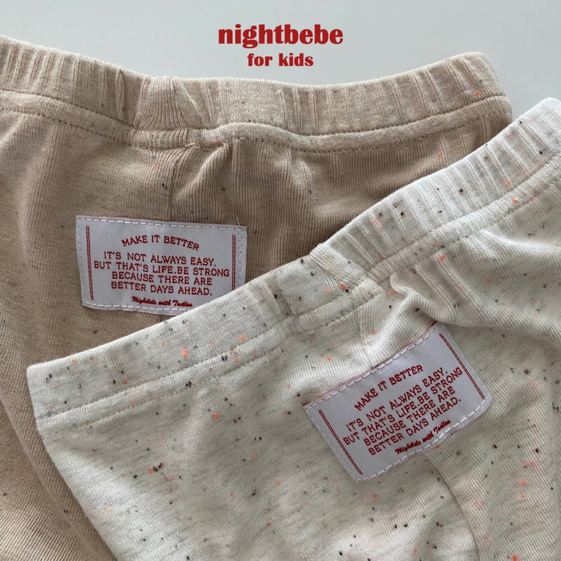 nightbebe / pompon leggings