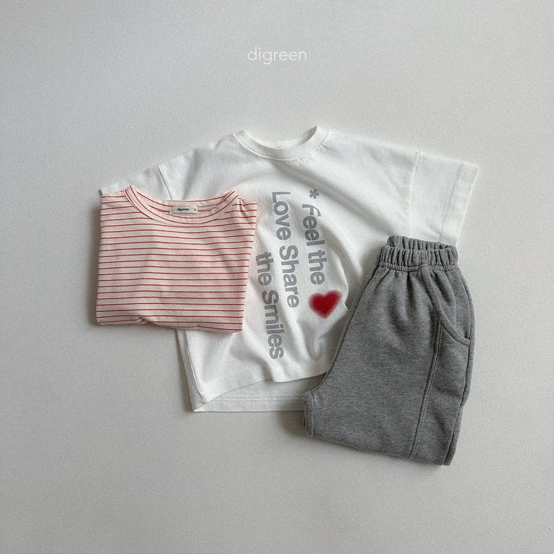 digreen / basic  st t-shirt【for kids】