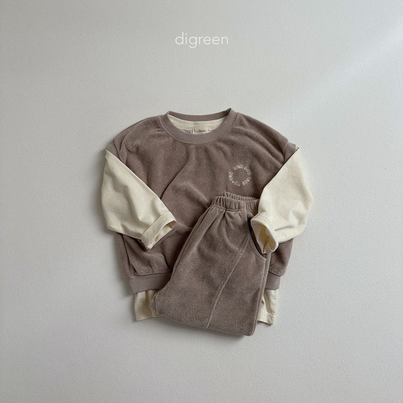 digreen / terry vest