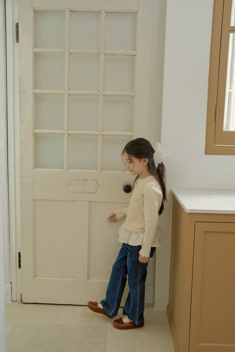 momo ann / knit bustier【for kids】