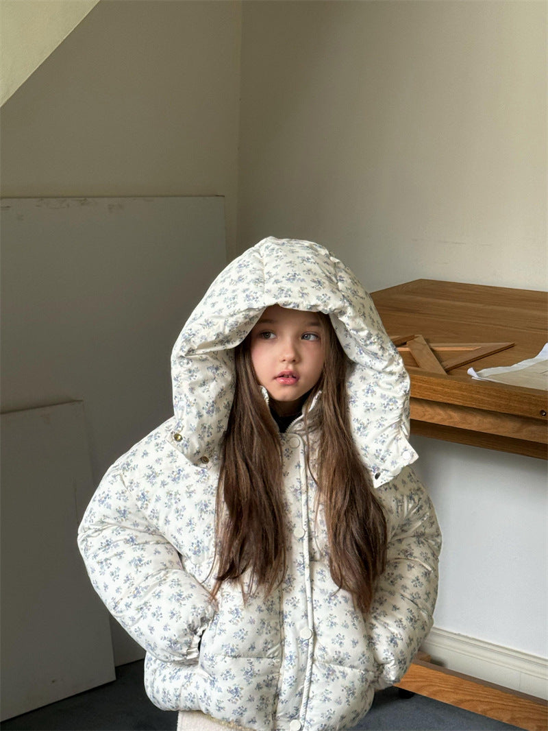 cheng le  / check hood jacket【for kids , jr】