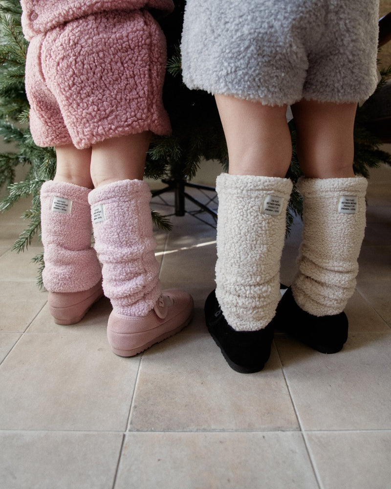 bananaj / leg warmer socks【for kids & jr.】