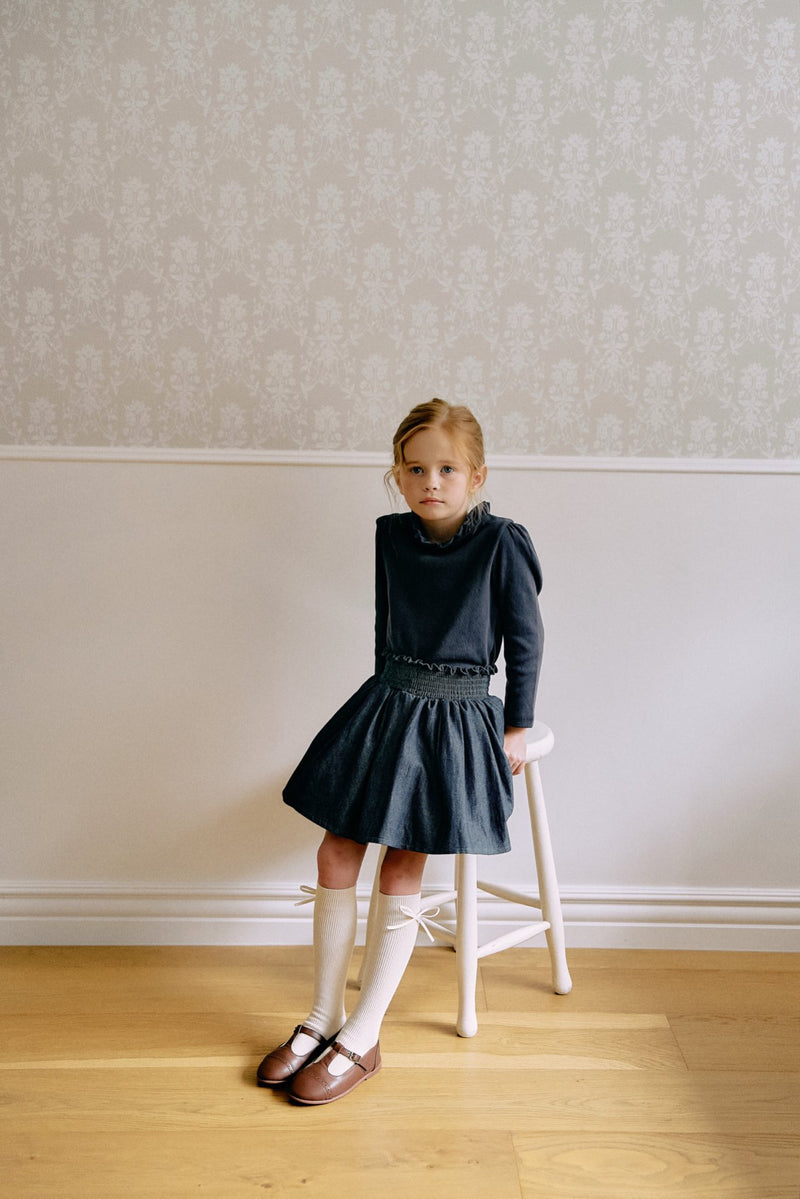 perrobebe / kara smocking skirt