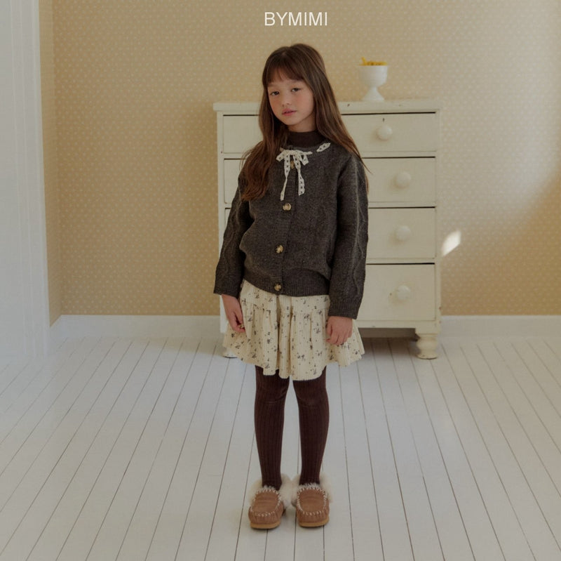 by mimi  / corduroy  skirt【for kids , jr】