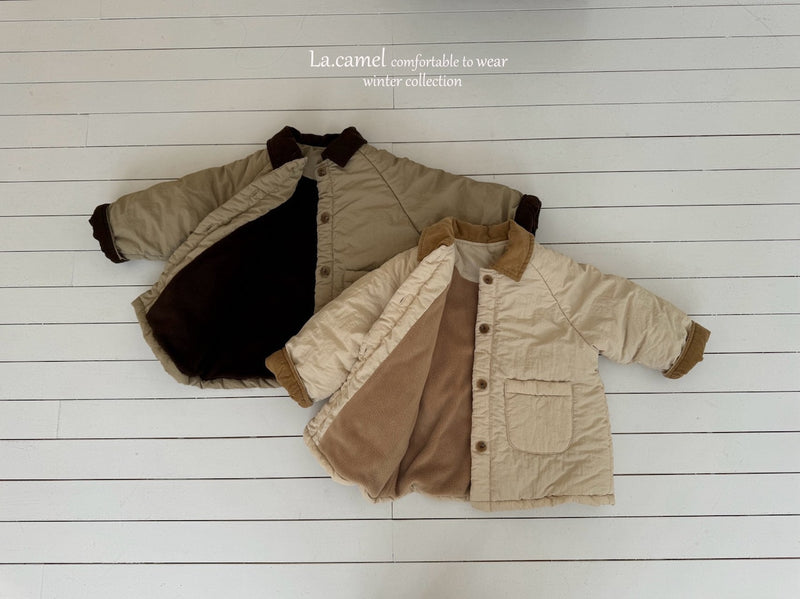 la camel  / urban padding jacket