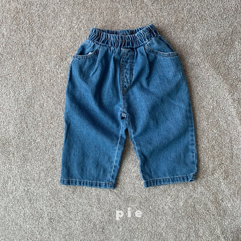 pie/ cookie denim pants