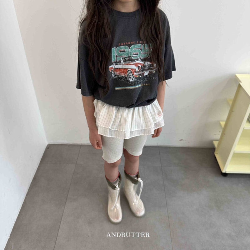 andbutter / cancan st skirt【for kids】