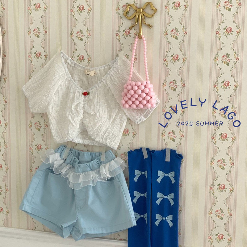 lago / crop top【for kids&Jr. 】