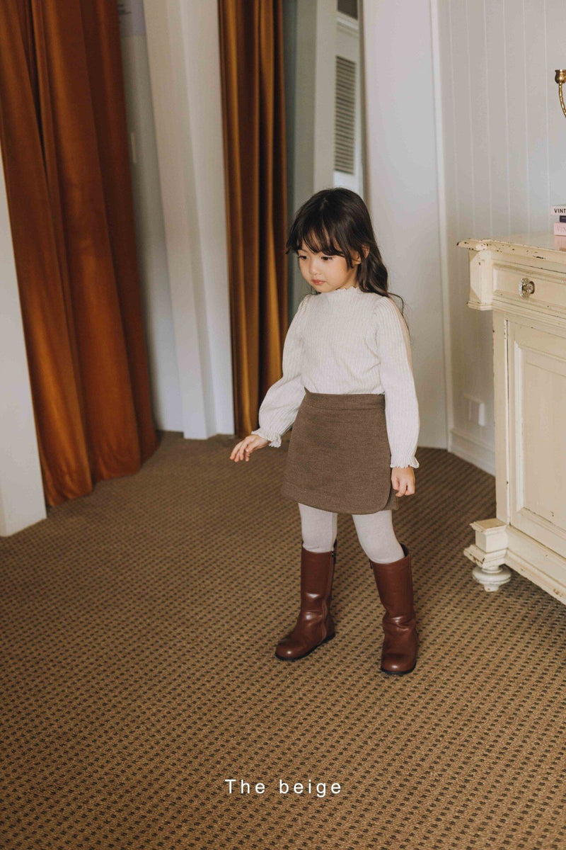 the beige / rap skirt leggings