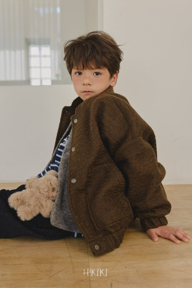 hikiki / dandy wool jumper【for kids, jr.】