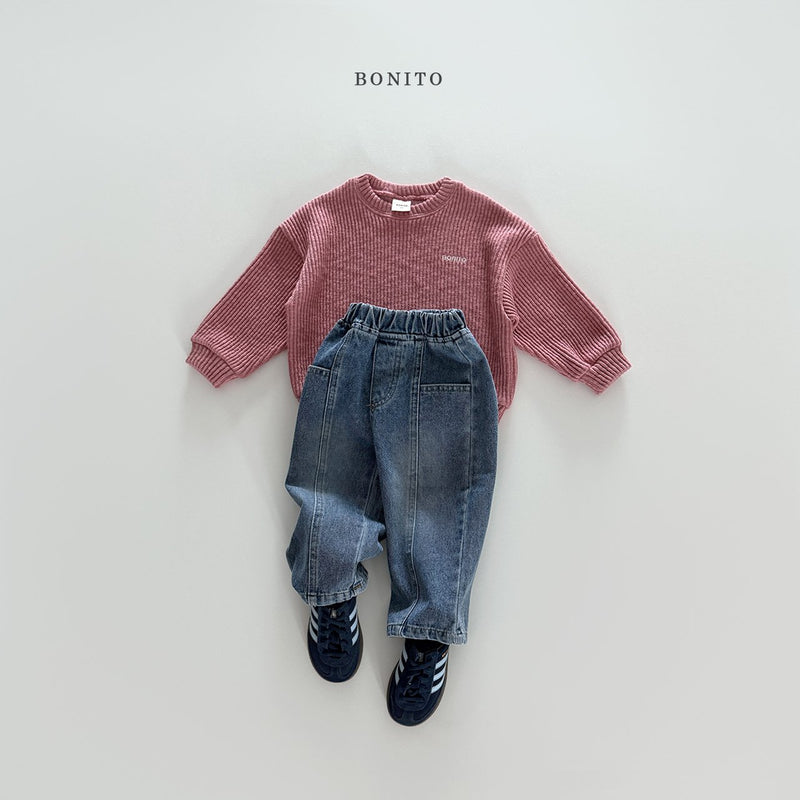 bonito / cut brush denim【for kids&Jr.】