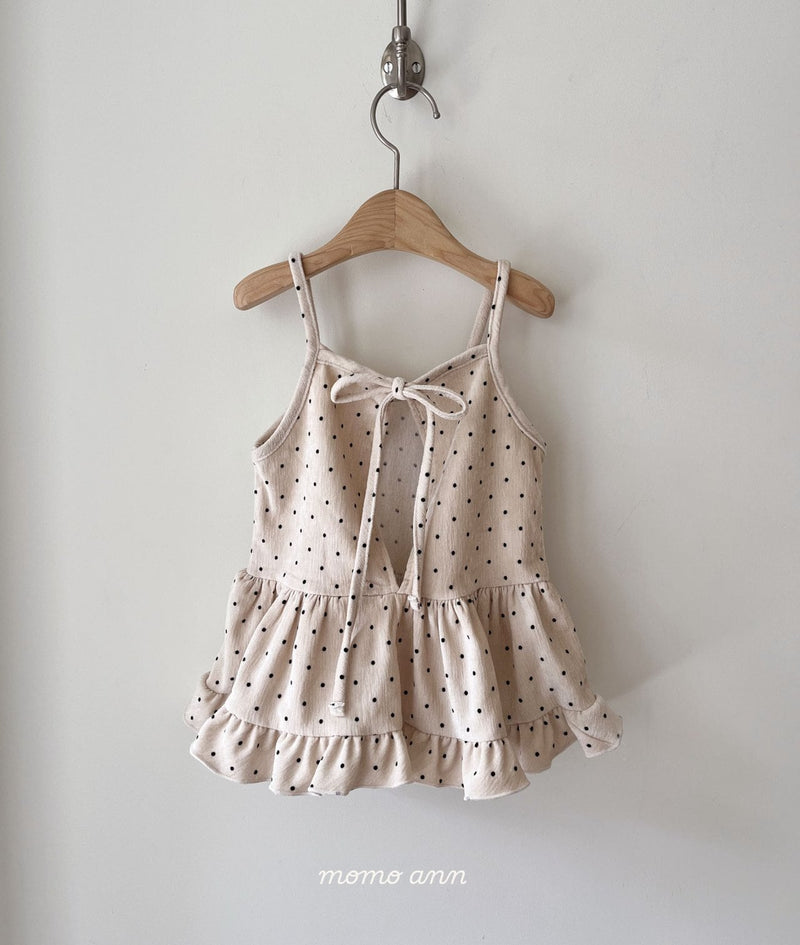 momo ann /  dot one-piece【for kids 】
