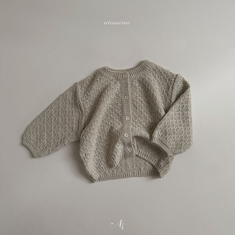 atomeme / vanilla knit cardigan