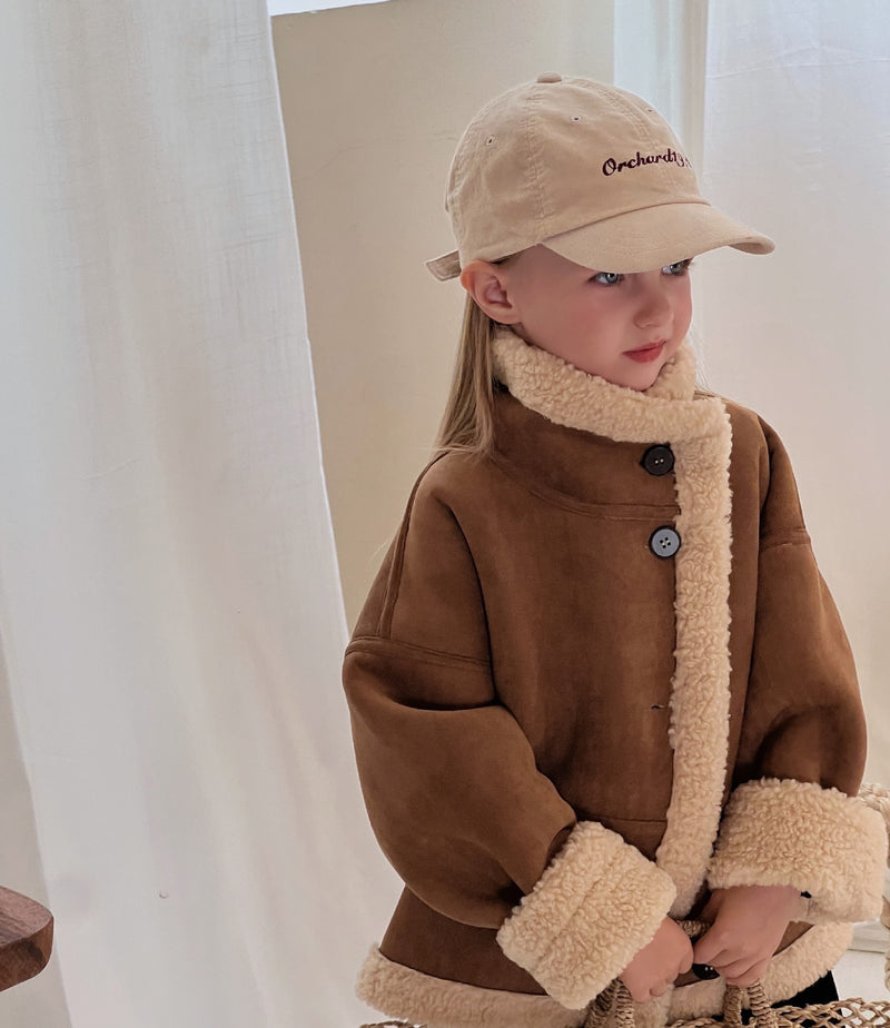 otaly / mouton jacket【for kids , jr】