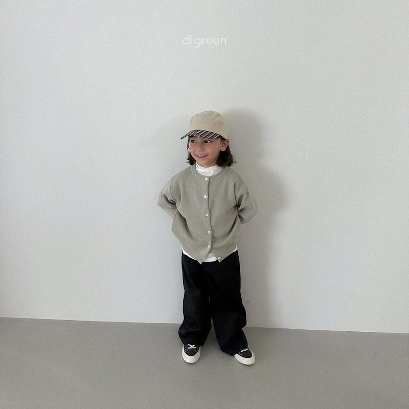digreen / bay cardigan【for kids】
