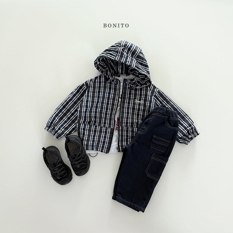 bonito / windbreaker hood jumper【for kids,Jr.&adult】