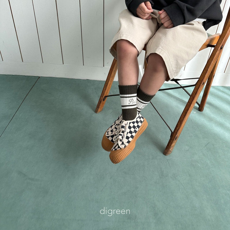 digreen / paris socks【for kids】