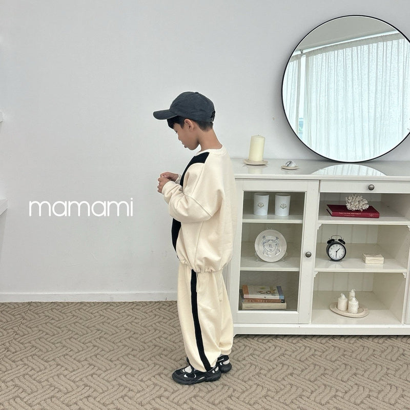 mamami / line jogger pants【for kids & jr.】