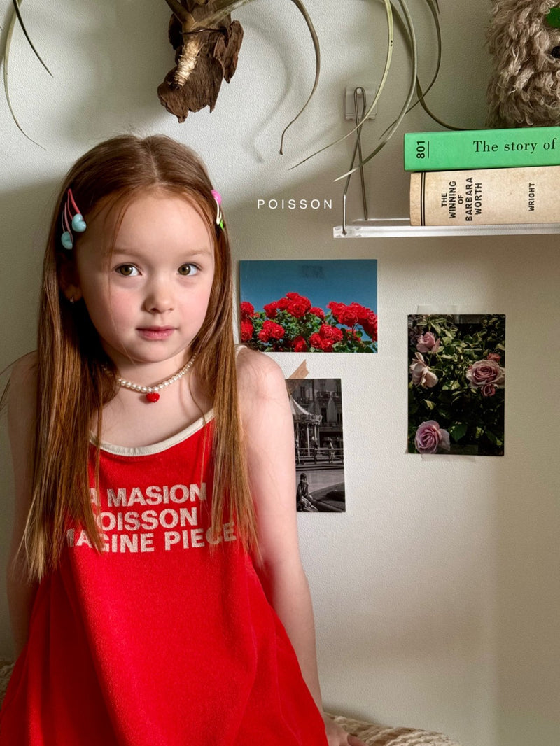 poisson / colorful heart hairpin (10set)