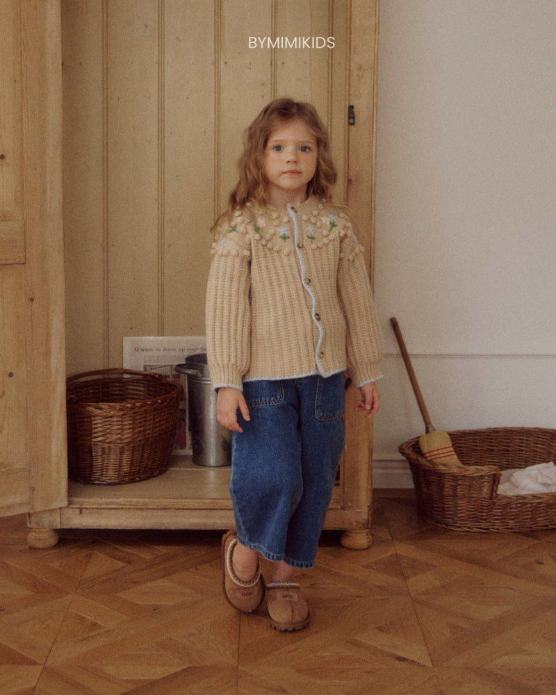 by mimi  / popcorn cardigan【for kids,Jr. 】