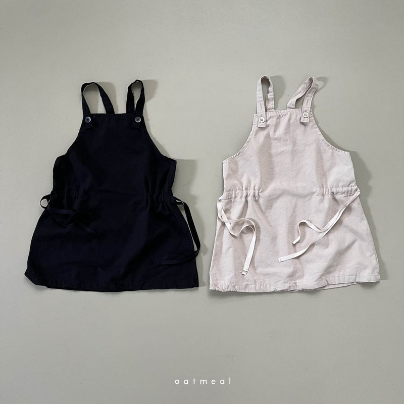 即納oatmeal / lori suspenders one-piece