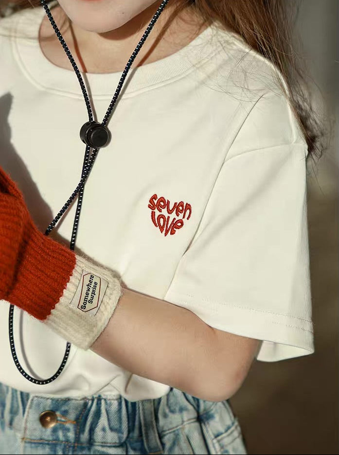 love t-shirt 【for kids&Jr.】