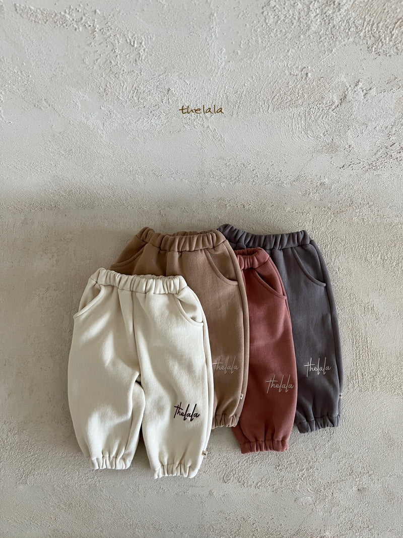 thelala / poo jogger pants