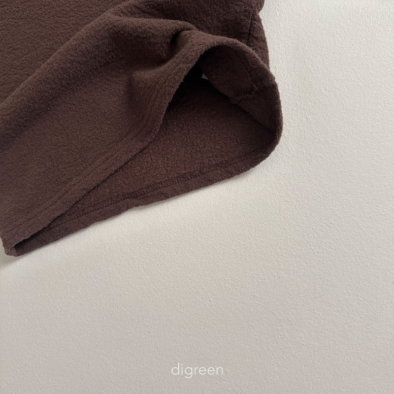 digreen / loose half neck tee