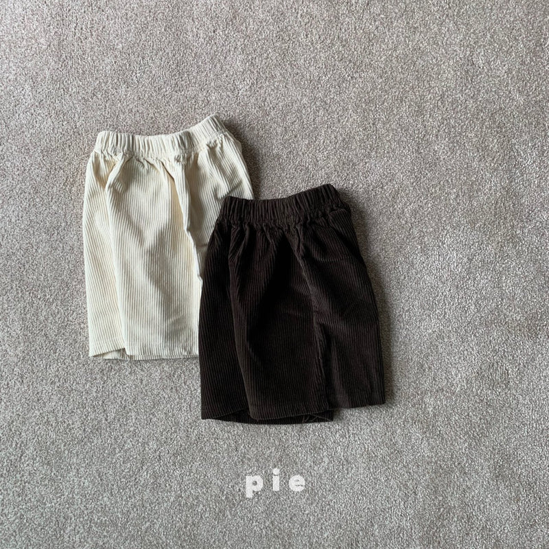 pie/ golden bermuda pants