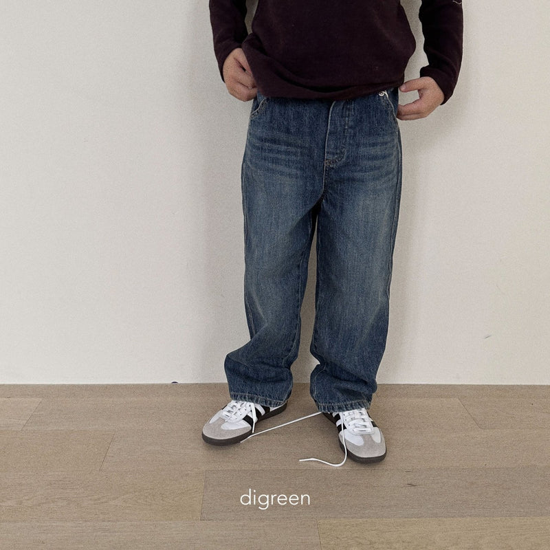 digreen / division denim pants