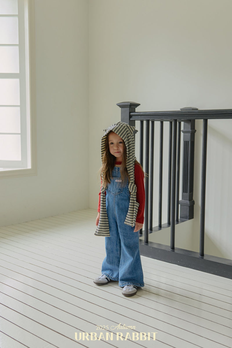 urban rabbit / denim boots cut overall【for kids & Jr.】