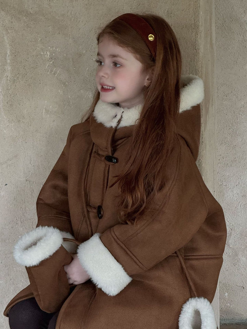 otaly / mouton coat gloves set【for kids , jr】