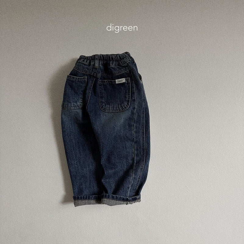 digreen / division denim pants