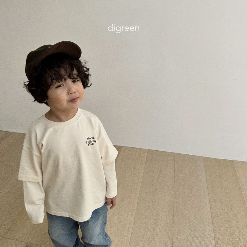 digreen / layered tee