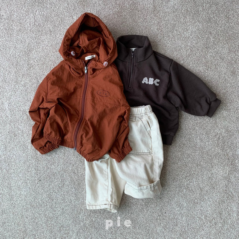 pie / pie hood windbreaker