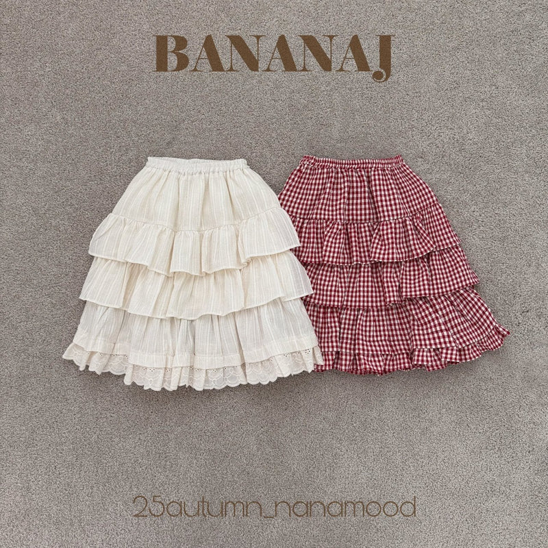 bananaj / candy cancan skirt【for kids & jr.]
