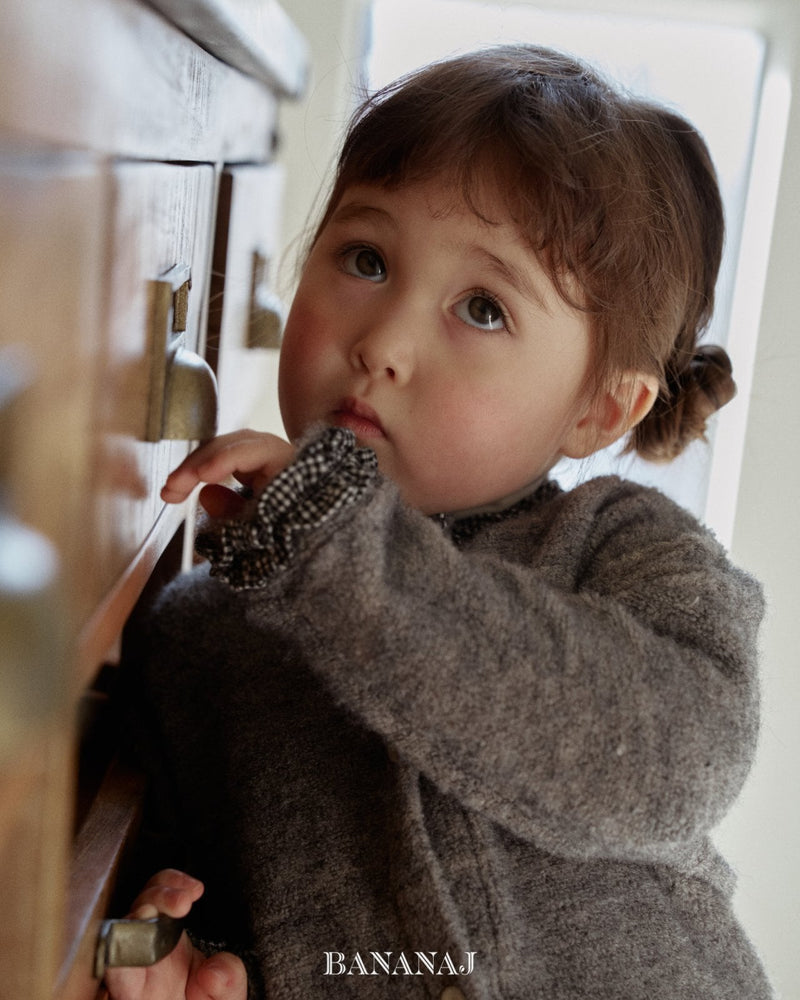 bananaj / jelly cardigan 【for kids & jr.】