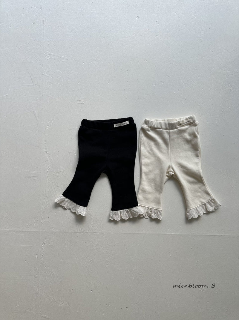 mien bloom B / lace boots cut pants【for baby,kids】