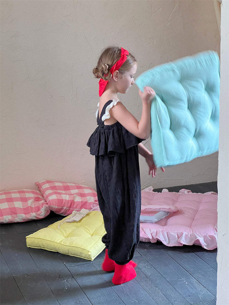 cheng le / frill jump suit【for kids & jr.】