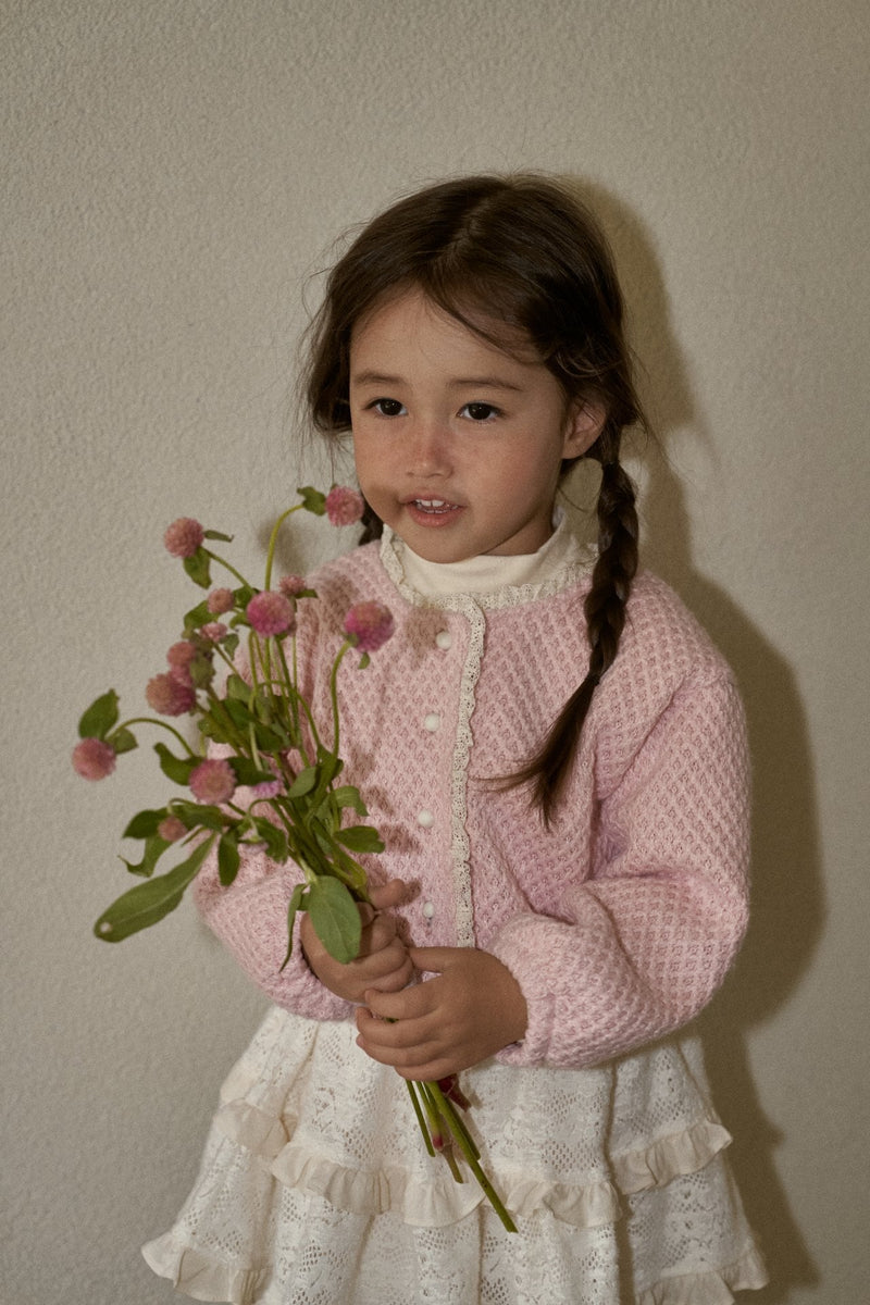 momo ann /  knit cardigan【for kids &Jr.】