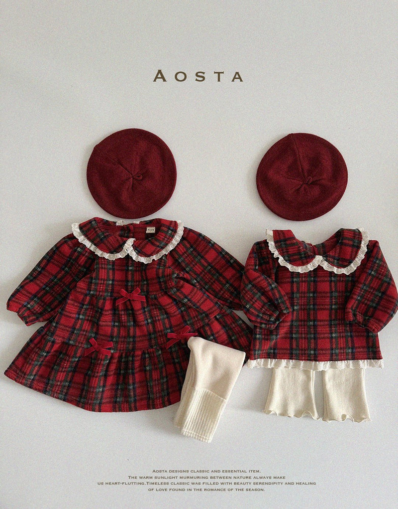 aosta / winter frills blouse