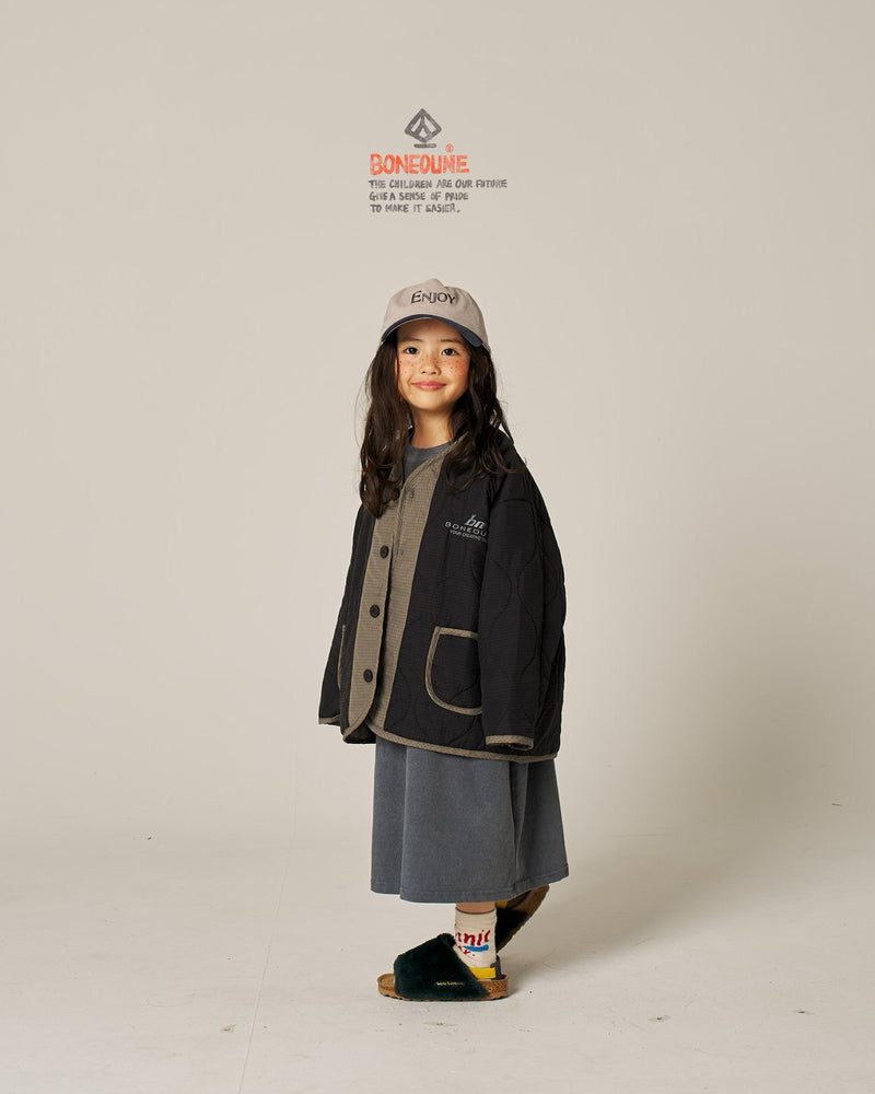 boneoune / loving pig long one-piece【for kids, Jr. 】