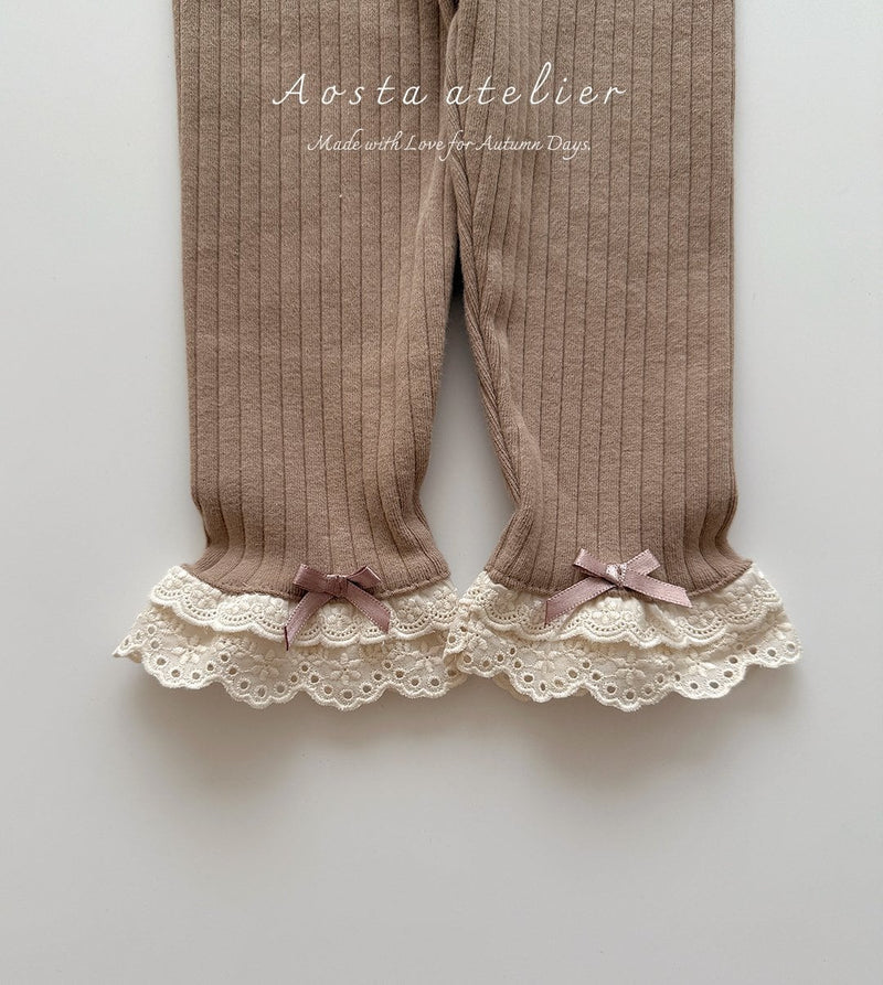 aosta / camellia leggings【for baby&kids】
