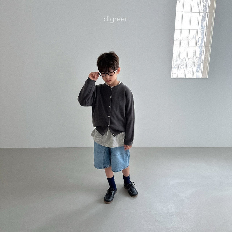 digreen / bay cardigan【for kids】