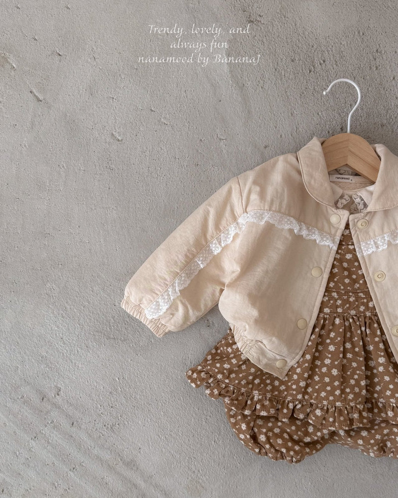 nanamood by banana.j / bebe shabi jacket 【for baby】