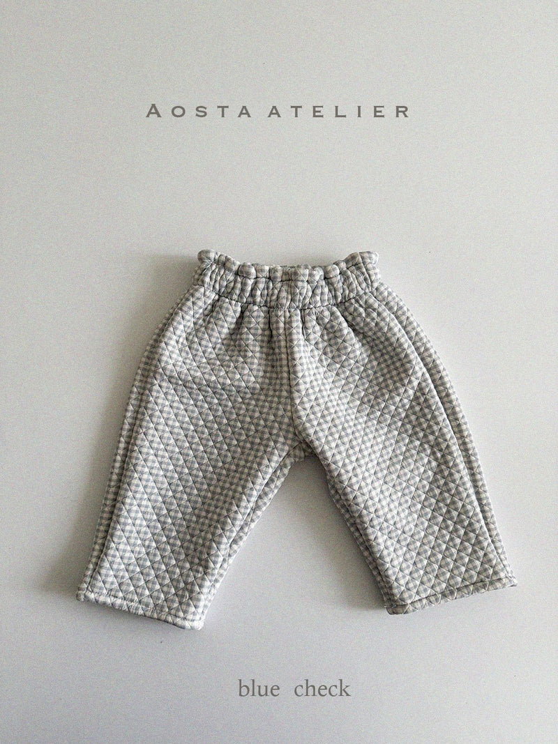 aosta / quilted pants