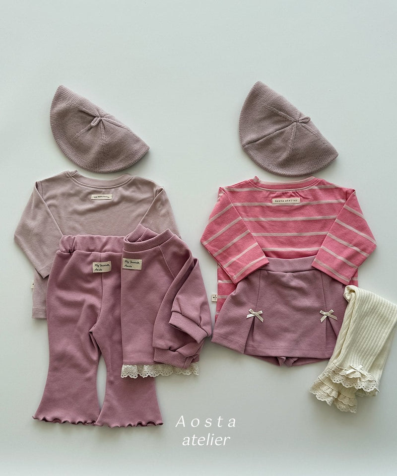 aosta /  signature tee【for baby&kids】