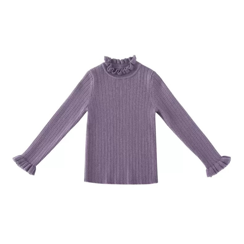 【即納 80/100size】
一部即納　Lilly lace knit tops