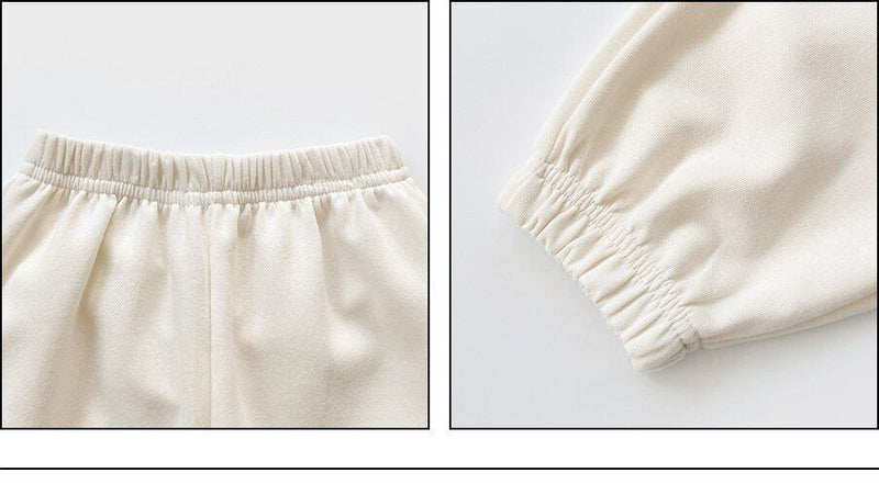 『8/31まで特別価格』white sketch book / rainbow jogger pants【for kids&Jr.】